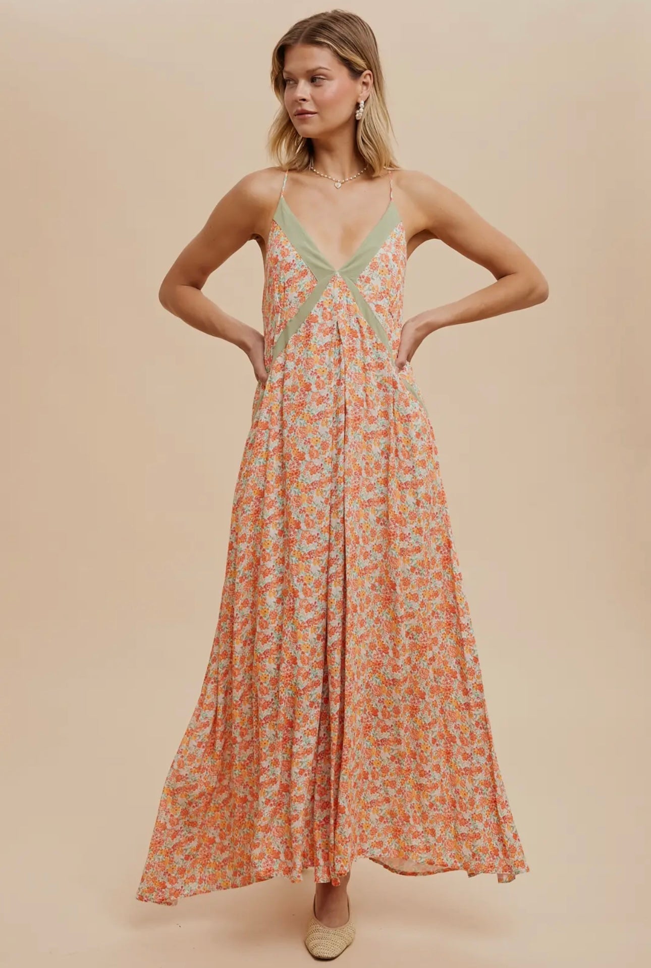 Boho maxi dress