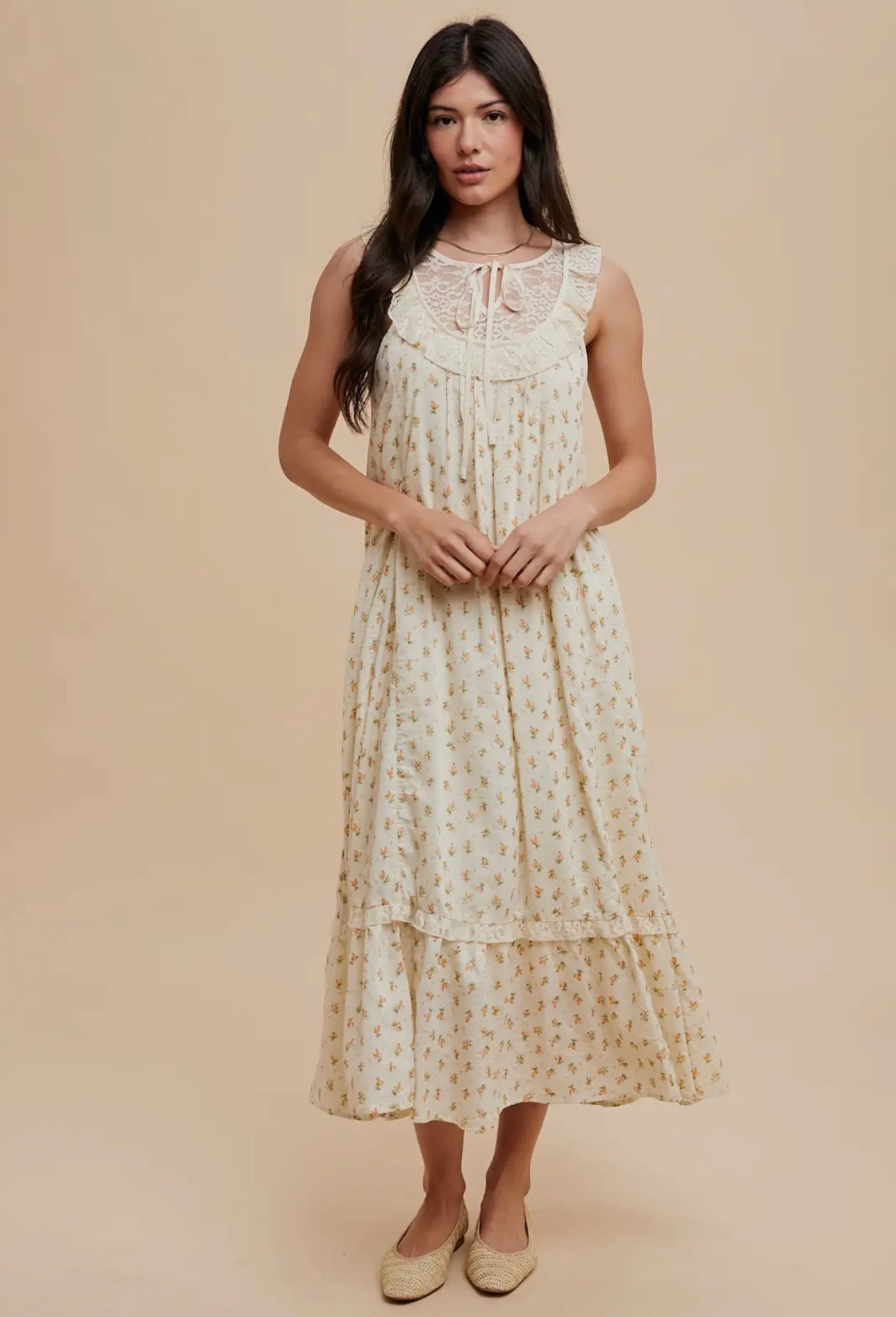 Vintage floral dress