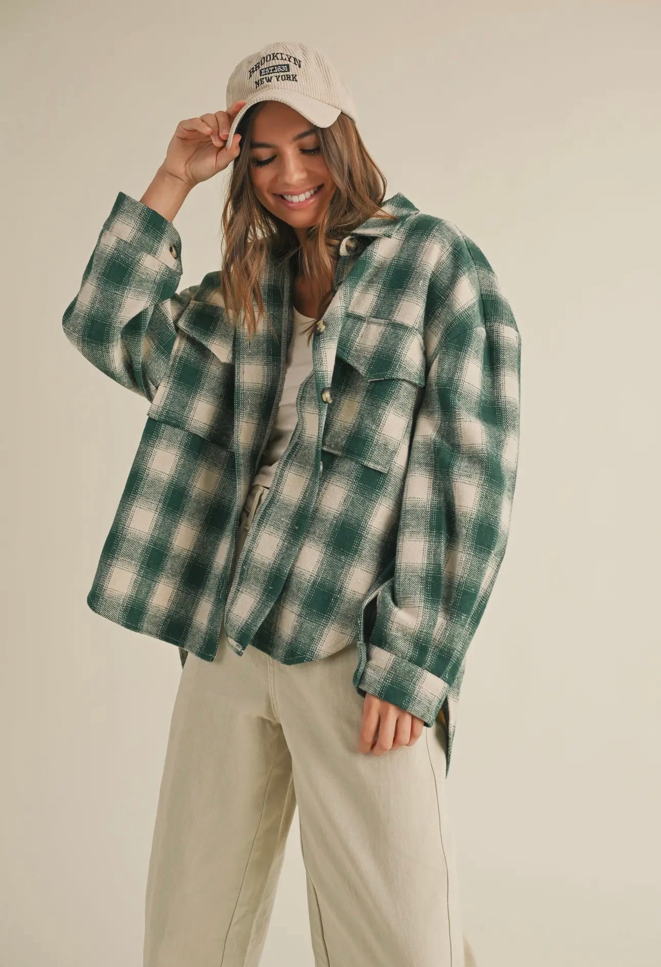 Plaid shacket