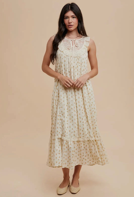 Vintage floral dress