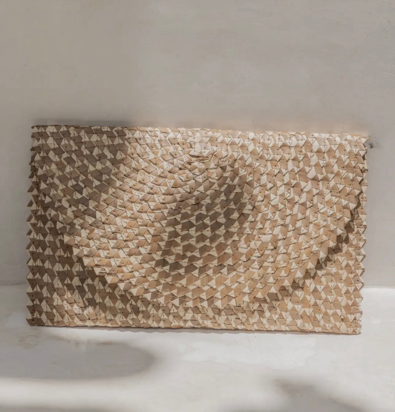 Rattan clutch