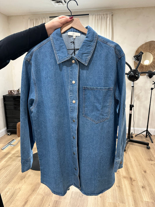 Oversized denim